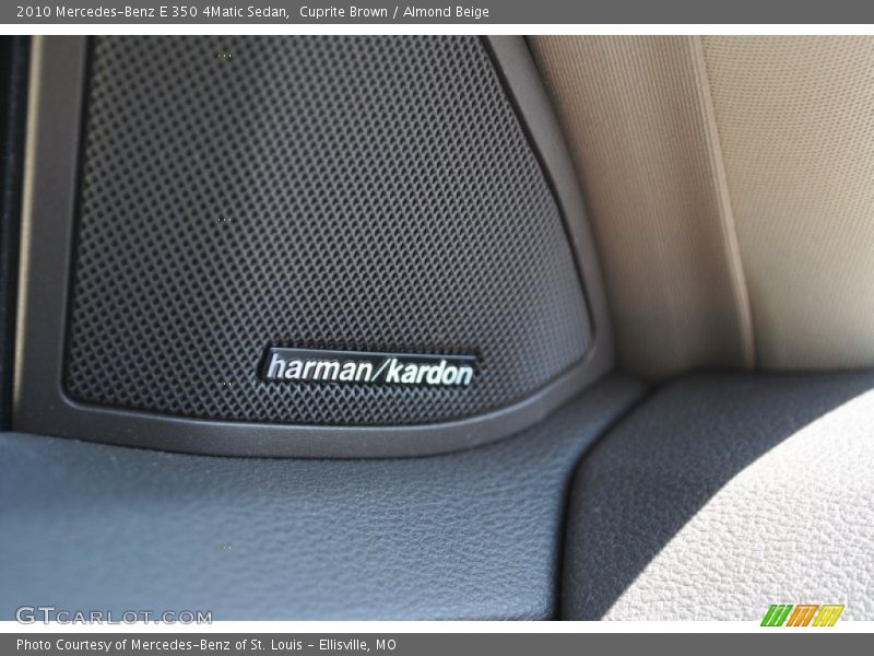 Cuprite Brown / Almond Beige 2010 Mercedes-Benz E 350 4Matic Sedan