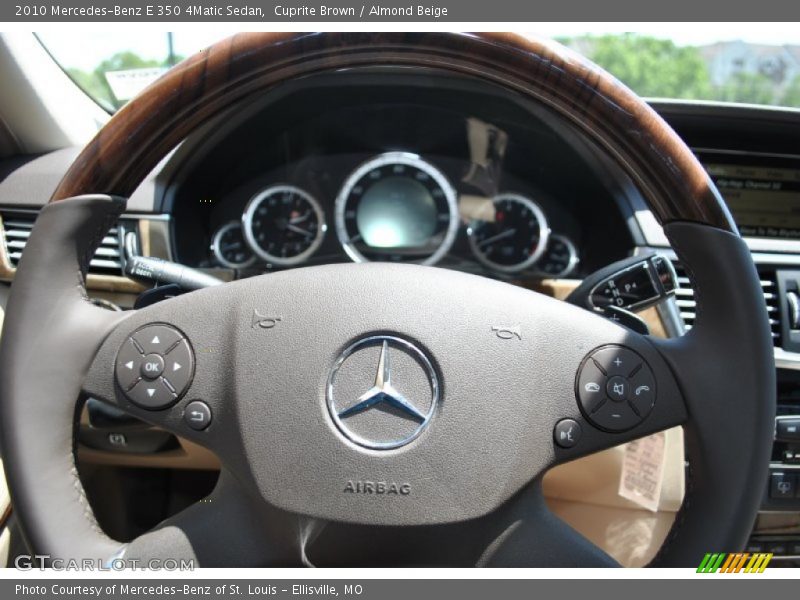 Cuprite Brown / Almond Beige 2010 Mercedes-Benz E 350 4Matic Sedan