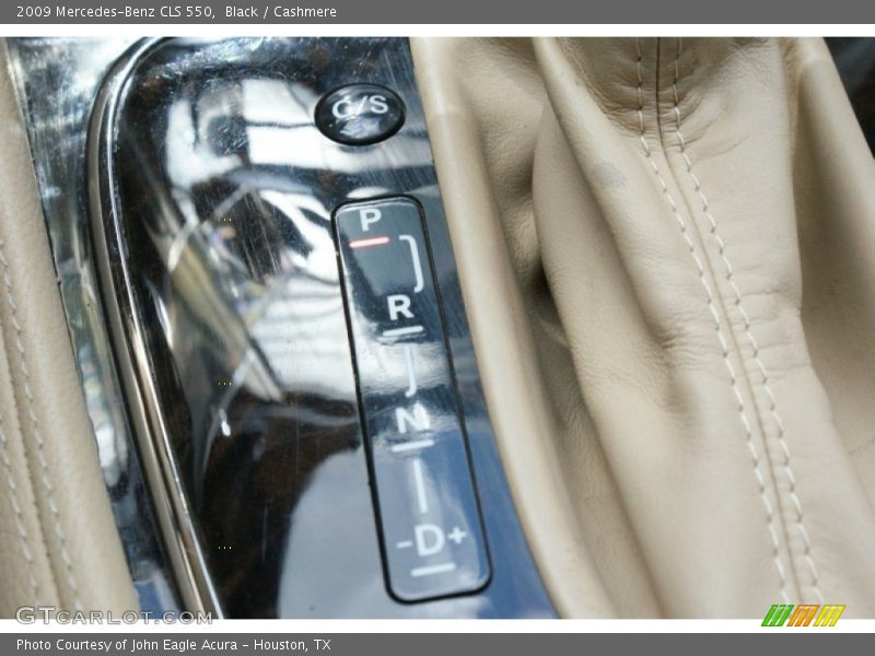 Black / Cashmere 2009 Mercedes-Benz CLS 550