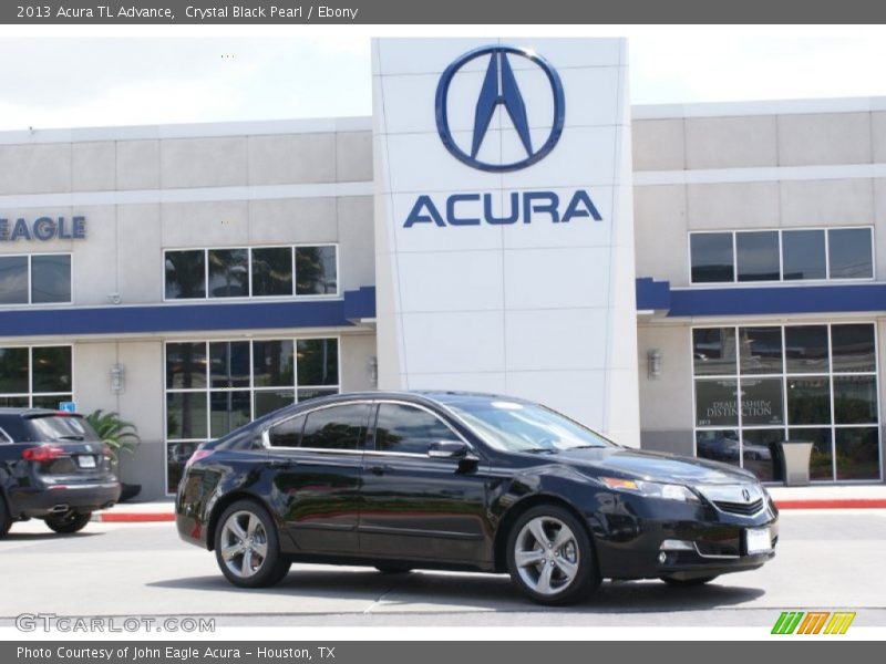 Crystal Black Pearl / Ebony 2013 Acura TL Advance