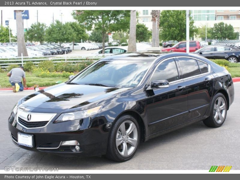 Crystal Black Pearl / Ebony 2013 Acura TL Advance