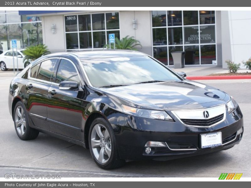 Crystal Black Pearl / Ebony 2013 Acura TL Advance