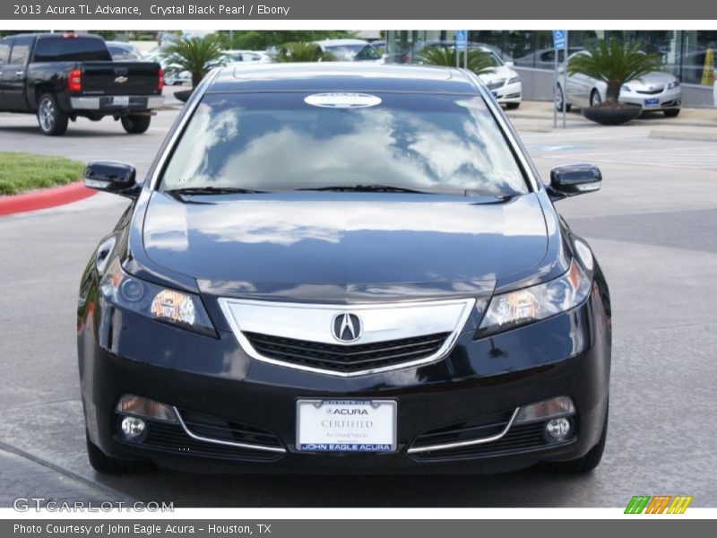 Crystal Black Pearl / Ebony 2013 Acura TL Advance