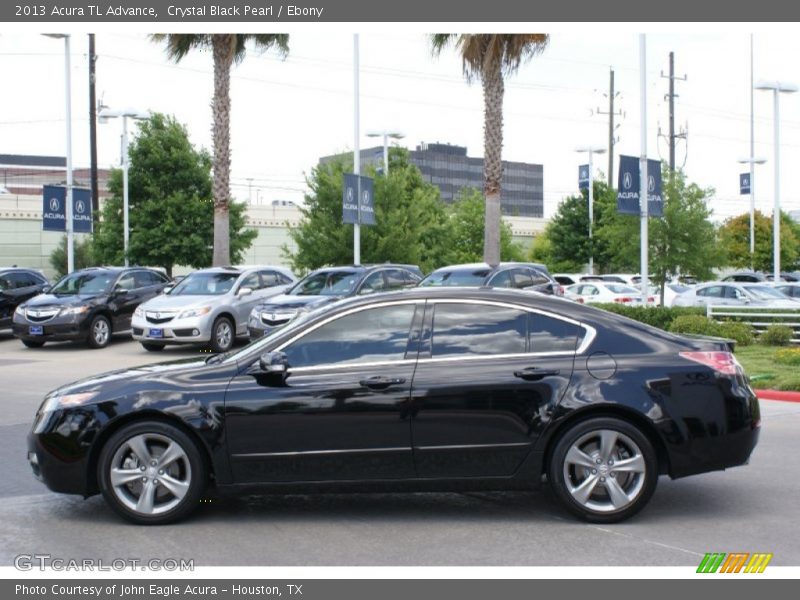 Crystal Black Pearl / Ebony 2013 Acura TL Advance