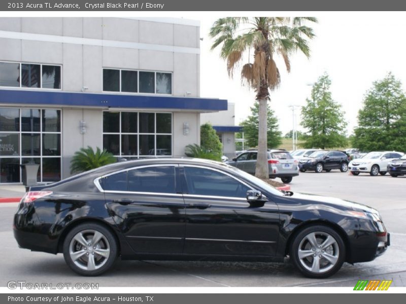 Crystal Black Pearl / Ebony 2013 Acura TL Advance