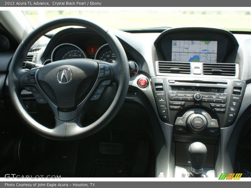 Crystal Black Pearl / Ebony 2013 Acura TL Advance