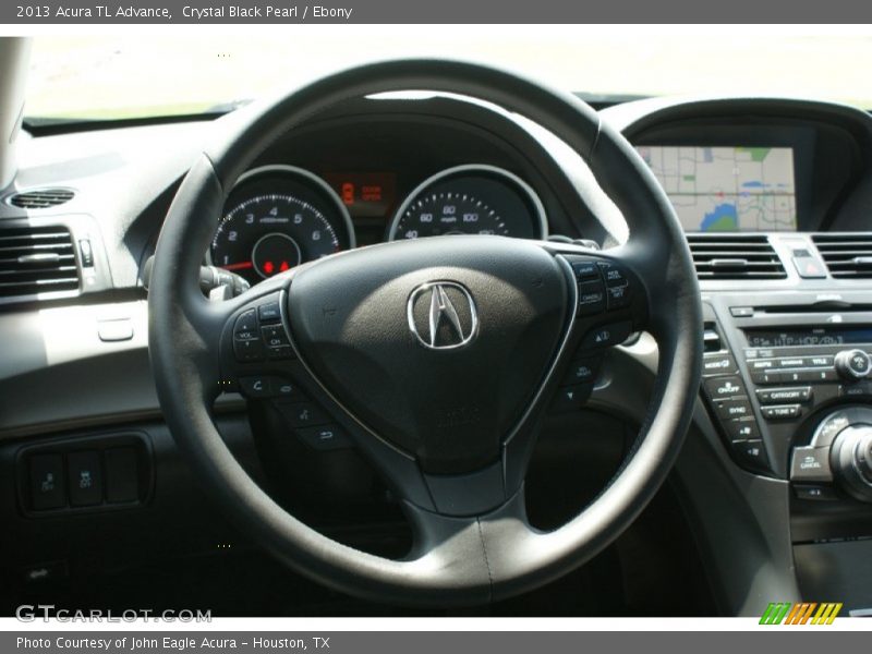 Crystal Black Pearl / Ebony 2013 Acura TL Advance