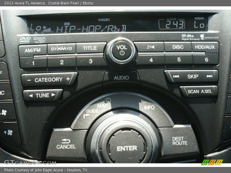 Crystal Black Pearl / Ebony 2013 Acura TL Advance