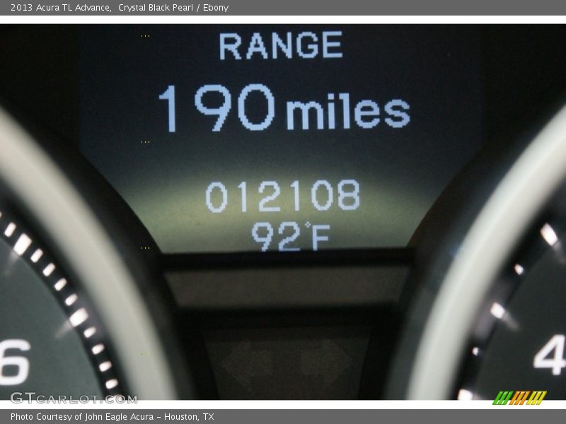 Crystal Black Pearl / Ebony 2013 Acura TL Advance