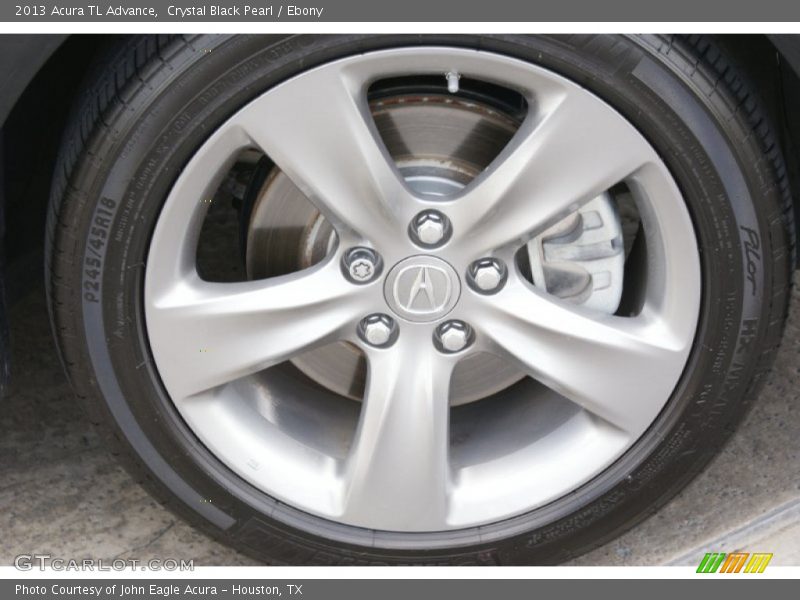 Crystal Black Pearl / Ebony 2013 Acura TL Advance