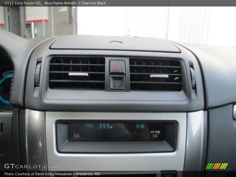 Blue Flame Metallic / Charcoal Black 2012 Ford Fusion SEL