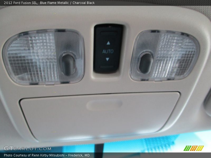 Blue Flame Metallic / Charcoal Black 2012 Ford Fusion SEL