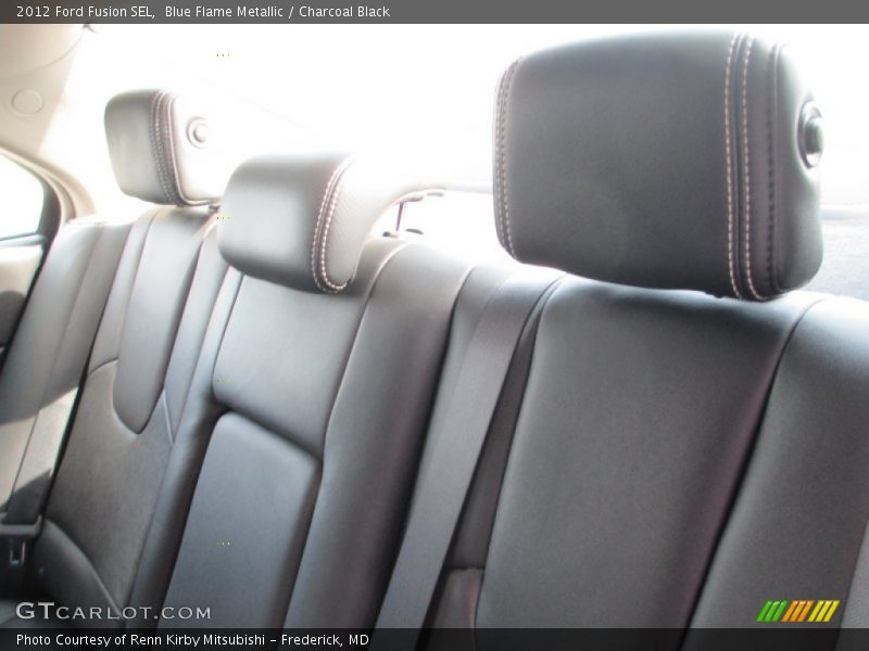 Blue Flame Metallic / Charcoal Black 2012 Ford Fusion SEL