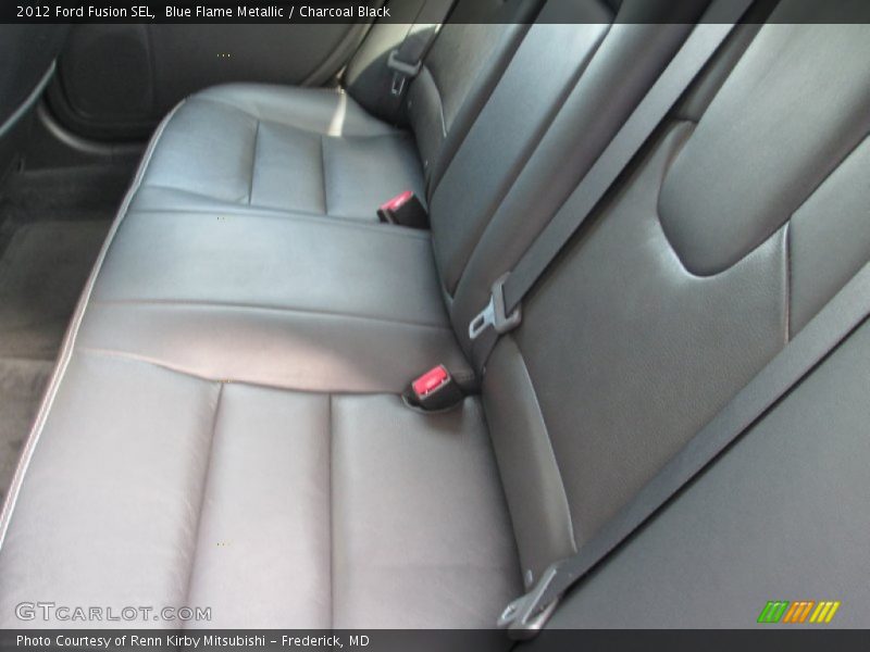 Blue Flame Metallic / Charcoal Black 2012 Ford Fusion SEL