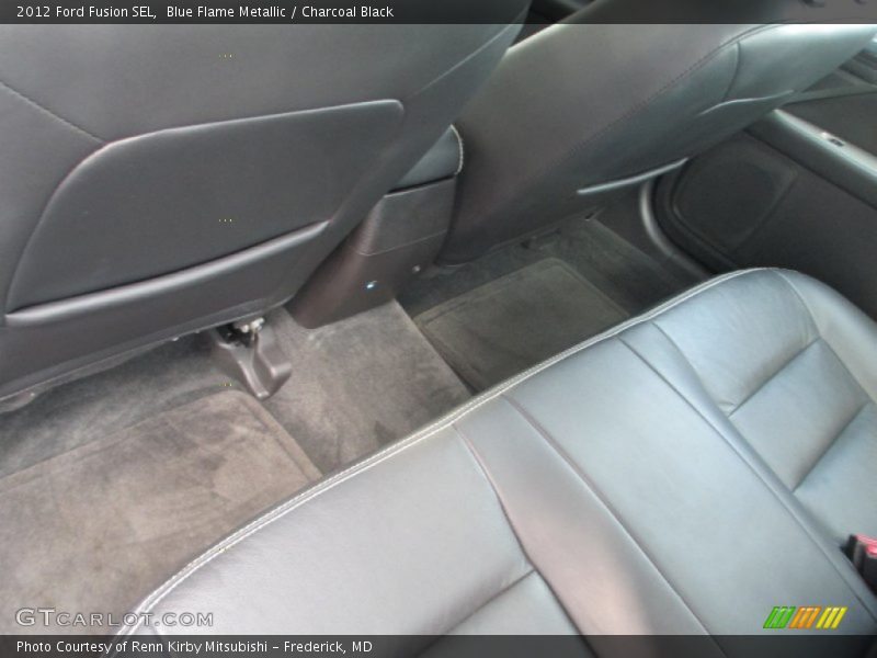 Blue Flame Metallic / Charcoal Black 2012 Ford Fusion SEL