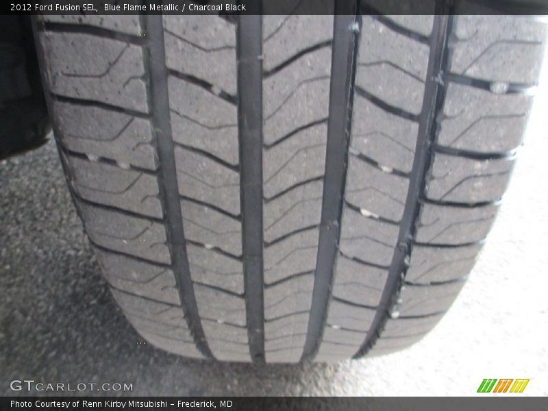 Blue Flame Metallic / Charcoal Black 2012 Ford Fusion SEL