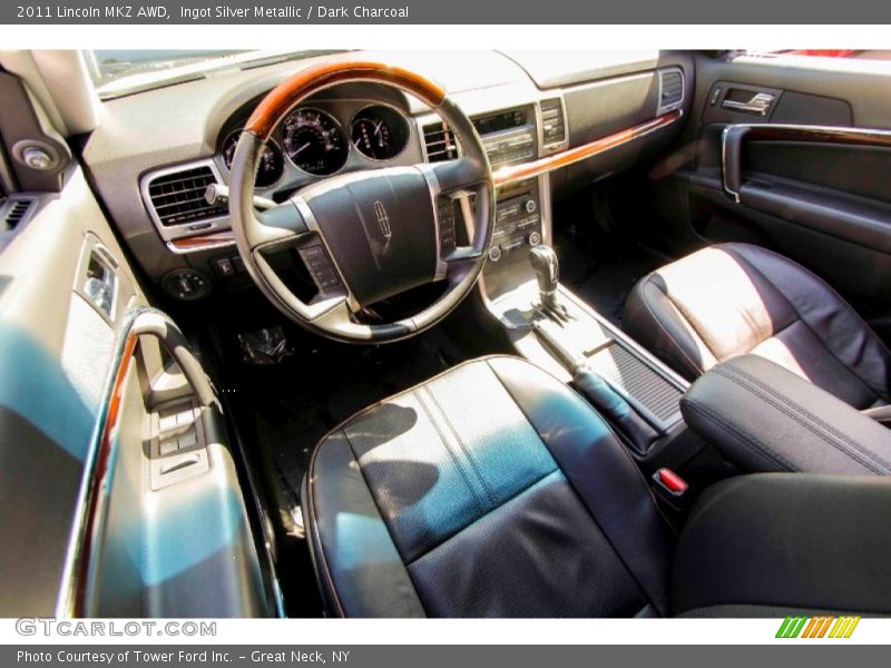Ingot Silver Metallic / Dark Charcoal 2011 Lincoln MKZ AWD