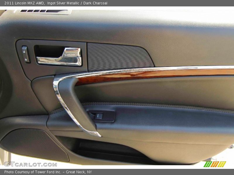 Ingot Silver Metallic / Dark Charcoal 2011 Lincoln MKZ AWD