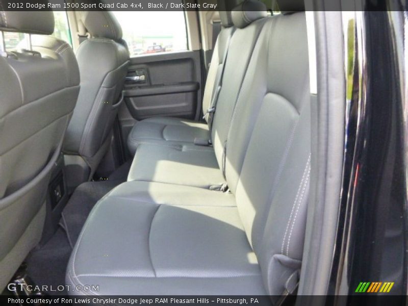 Black / Dark Slate Gray 2012 Dodge Ram 1500 Sport Quad Cab 4x4