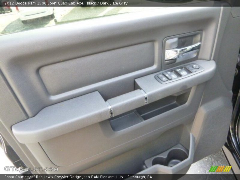 Black / Dark Slate Gray 2012 Dodge Ram 1500 Sport Quad Cab 4x4