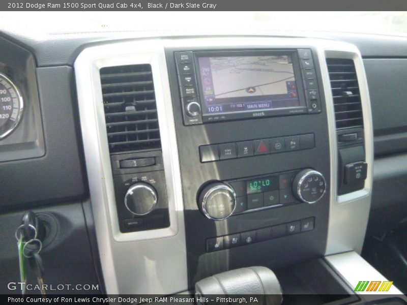 Black / Dark Slate Gray 2012 Dodge Ram 1500 Sport Quad Cab 4x4