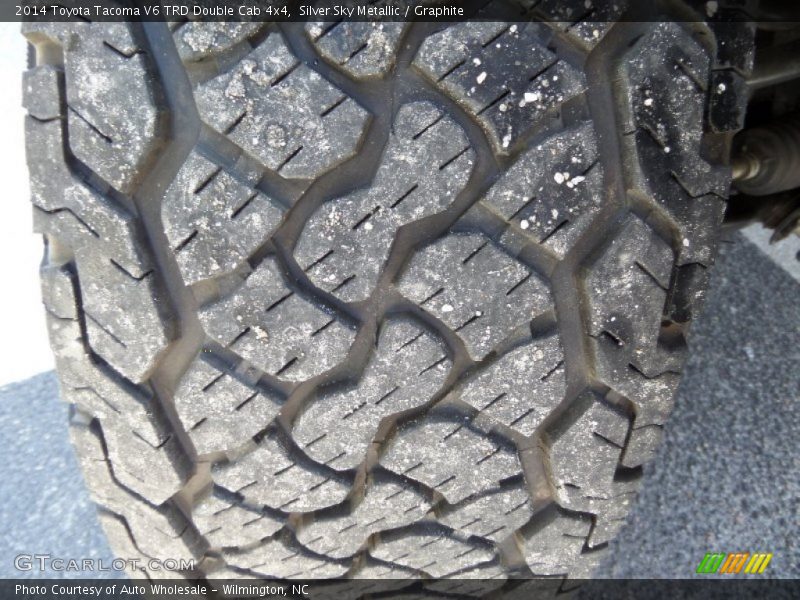Silver Sky Metallic / Graphite 2014 Toyota Tacoma V6 TRD Double Cab 4x4
