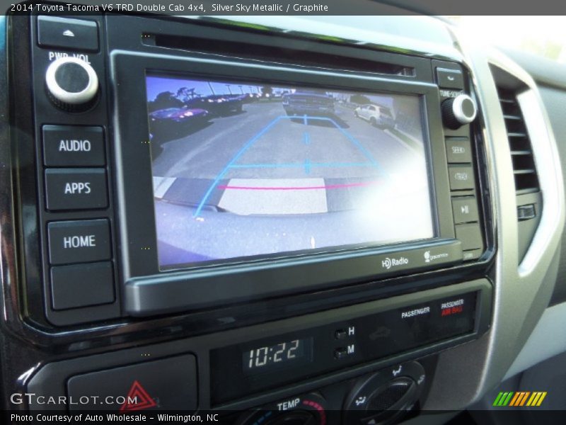 Silver Sky Metallic / Graphite 2014 Toyota Tacoma V6 TRD Double Cab 4x4