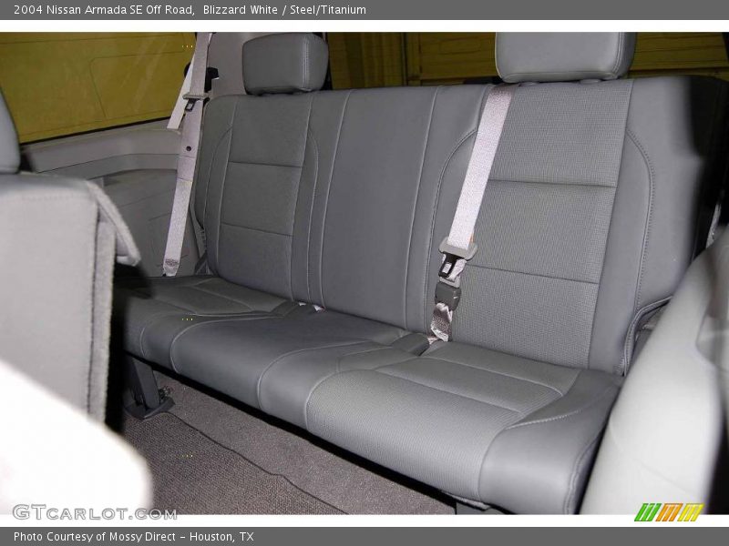 Blizzard White / Steel/Titanium 2004 Nissan Armada SE Off Road