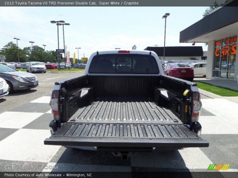 Super White / Graphite 2013 Toyota Tacoma V6 TRD Prerunner Double Cab