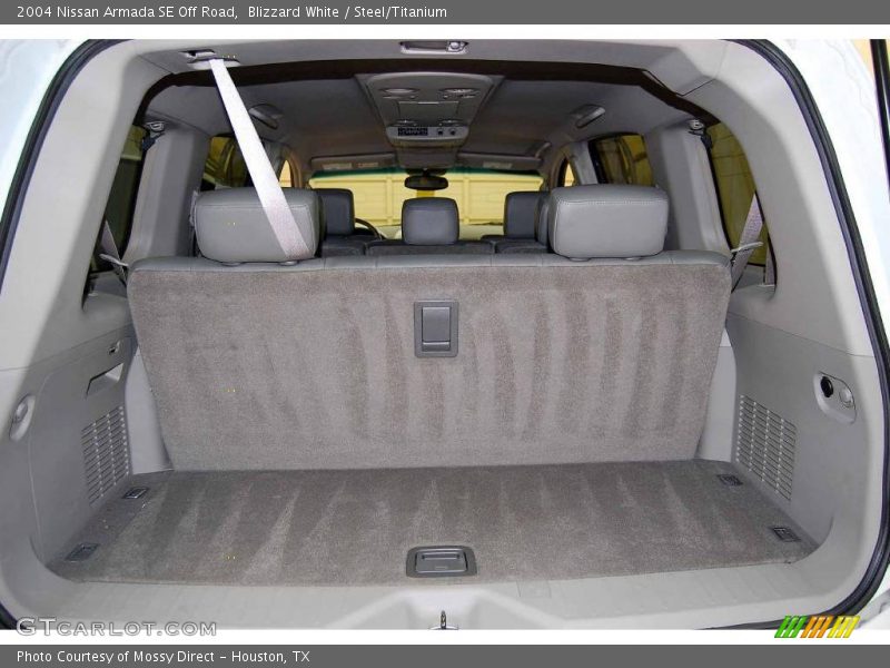 Blizzard White / Steel/Titanium 2004 Nissan Armada SE Off Road