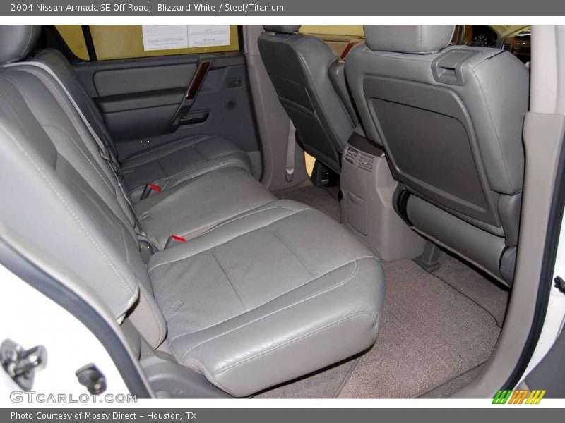Blizzard White / Steel/Titanium 2004 Nissan Armada SE Off Road