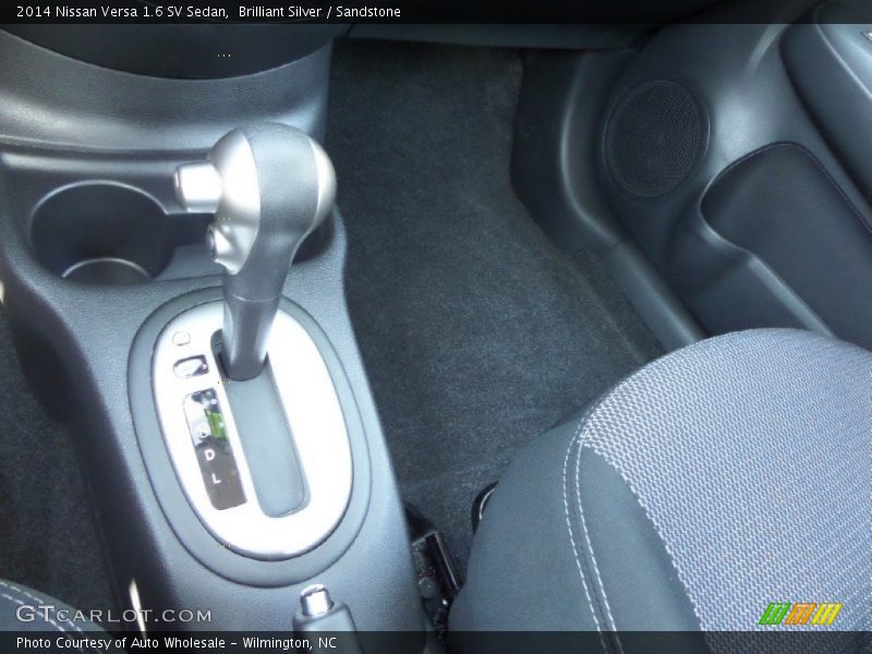 Brilliant Silver / Sandstone 2014 Nissan Versa 1.6 SV Sedan