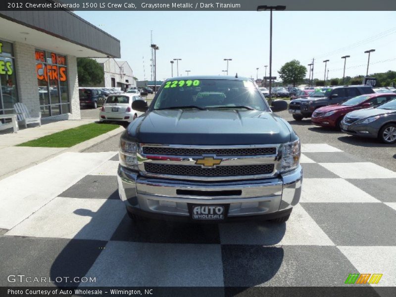 Graystone Metallic / Dark Titanium 2012 Chevrolet Silverado 1500 LS Crew Cab