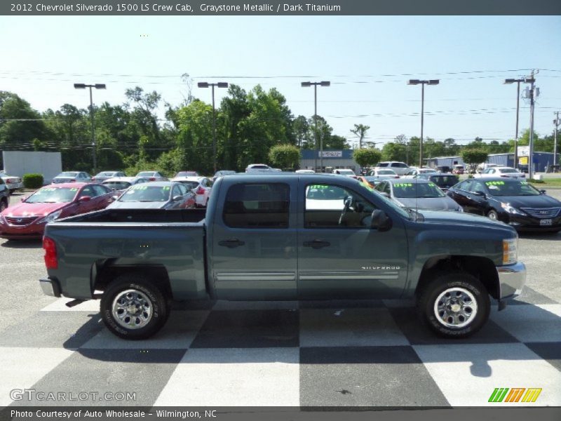 Graystone Metallic / Dark Titanium 2012 Chevrolet Silverado 1500 LS Crew Cab