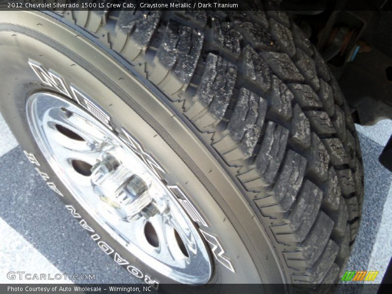 Graystone Metallic / Dark Titanium 2012 Chevrolet Silverado 1500 LS Crew Cab