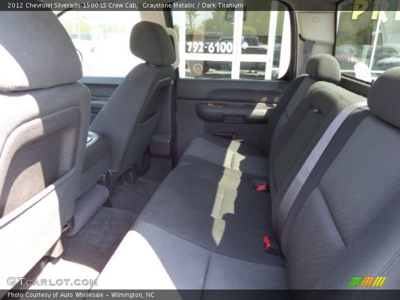 Graystone Metallic / Dark Titanium 2012 Chevrolet Silverado 1500 LS Crew Cab