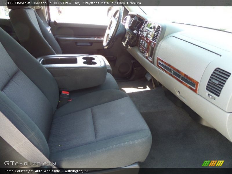 Graystone Metallic / Dark Titanium 2012 Chevrolet Silverado 1500 LS Crew Cab