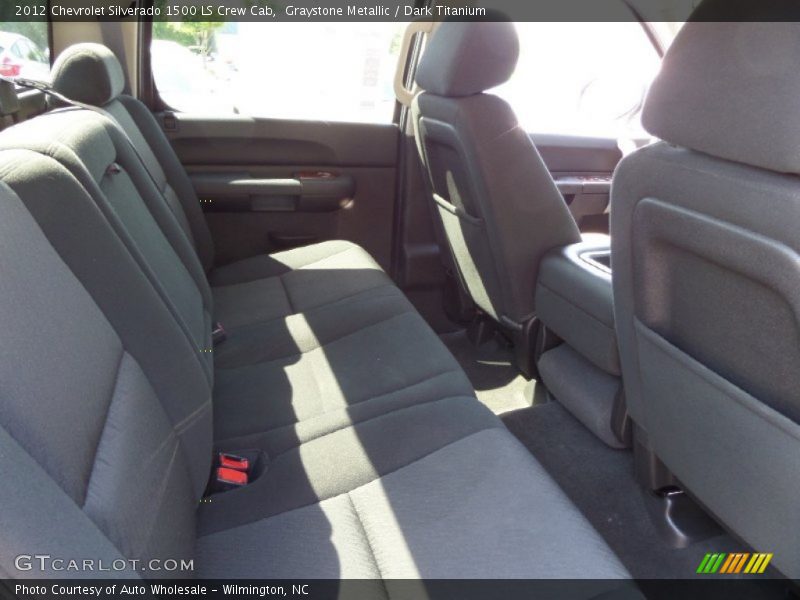 Graystone Metallic / Dark Titanium 2012 Chevrolet Silverado 1500 LS Crew Cab