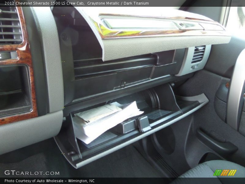 Graystone Metallic / Dark Titanium 2012 Chevrolet Silverado 1500 LS Crew Cab