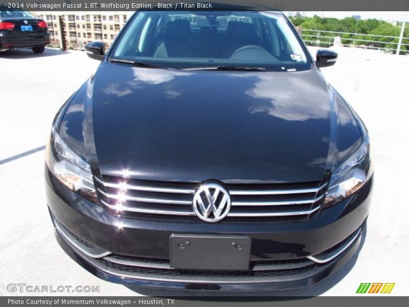Black / Titan Black 2014 Volkswagen Passat 1.8T Wolfsburg Edition