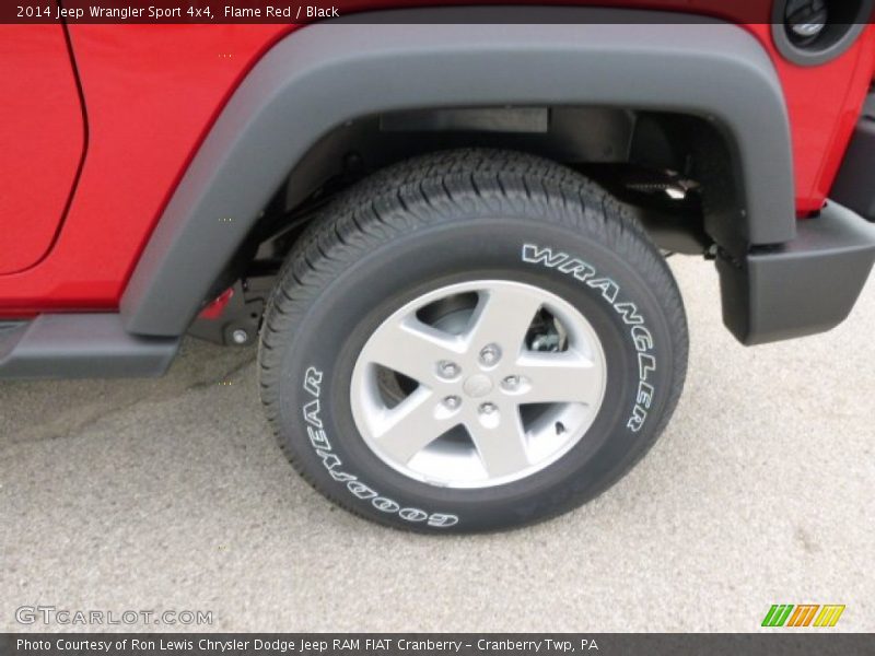 Flame Red / Black 2014 Jeep Wrangler Sport 4x4