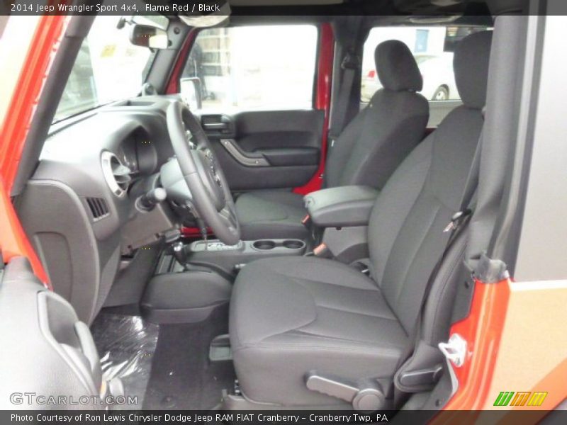 Flame Red / Black 2014 Jeep Wrangler Sport 4x4
