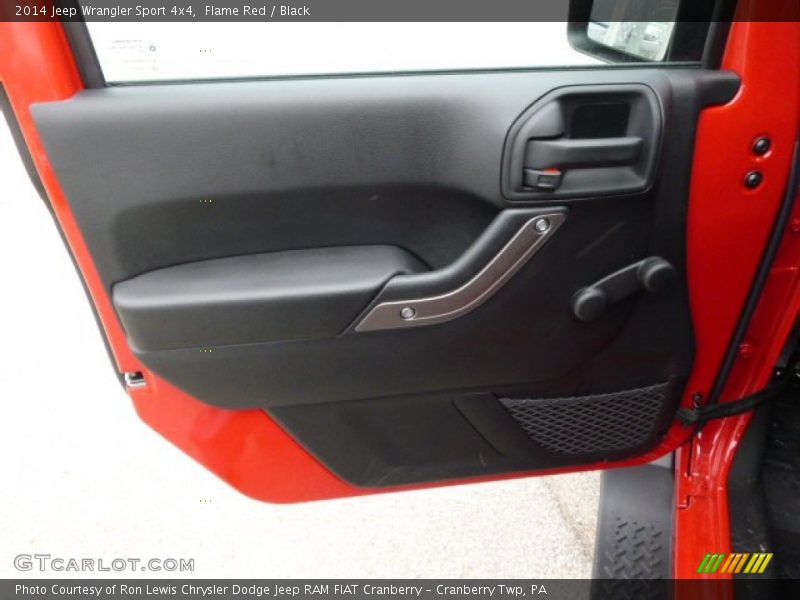 Flame Red / Black 2014 Jeep Wrangler Sport 4x4