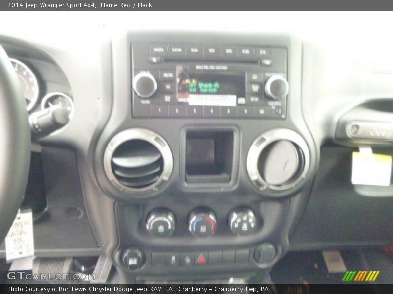 Flame Red / Black 2014 Jeep Wrangler Sport 4x4