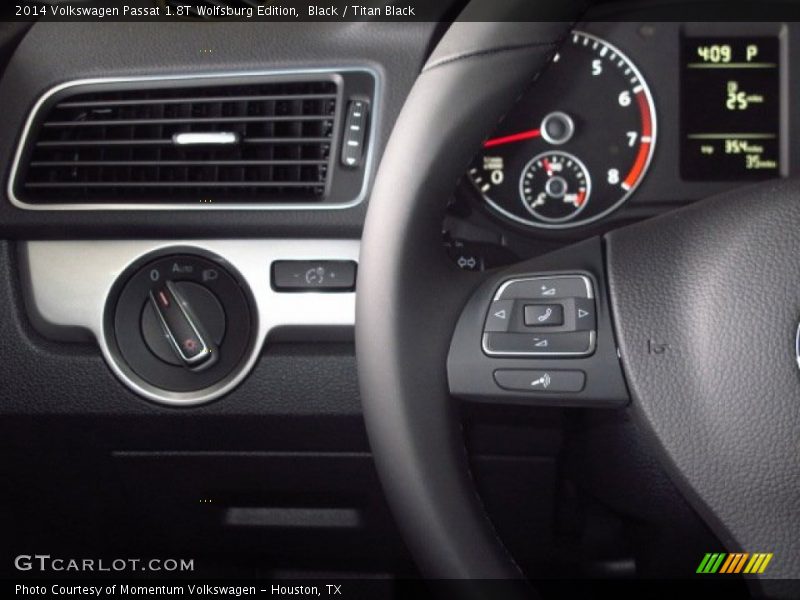 Black / Titan Black 2014 Volkswagen Passat 1.8T Wolfsburg Edition