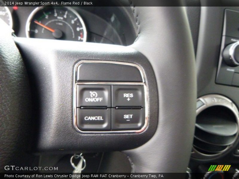 Flame Red / Black 2014 Jeep Wrangler Sport 4x4