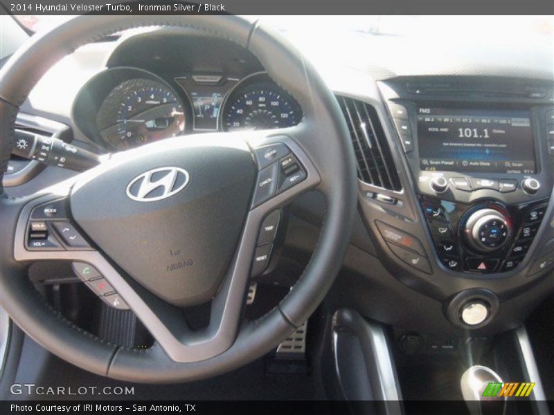 Ironman Silver / Black 2014 Hyundai Veloster Turbo
