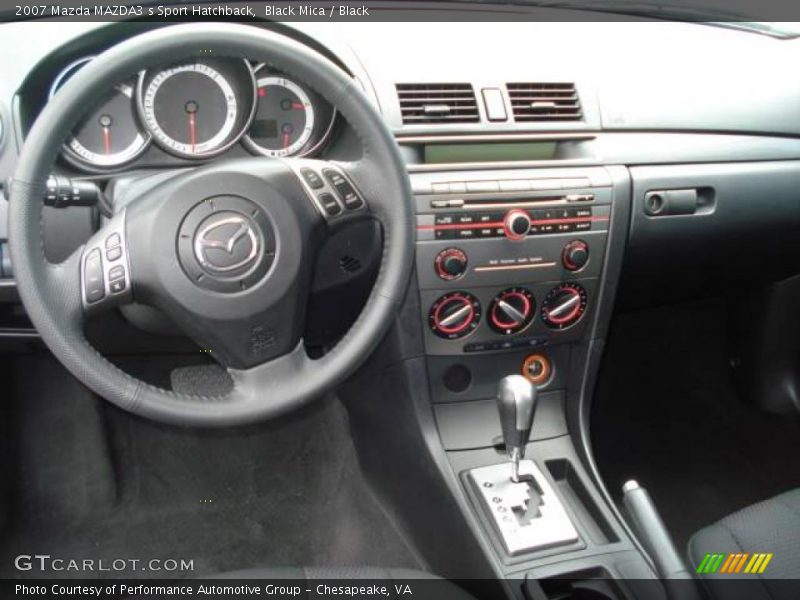 Black Mica / Black 2007 Mazda MAZDA3 s Sport Hatchback