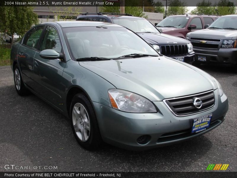 Mystic Emerald Metallic / Frost Gray 2004 Nissan Altima 2.5 S