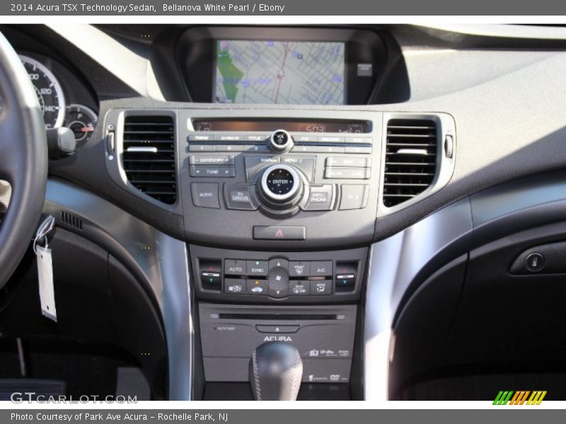 Bellanova White Pearl / Ebony 2014 Acura TSX Technology Sedan